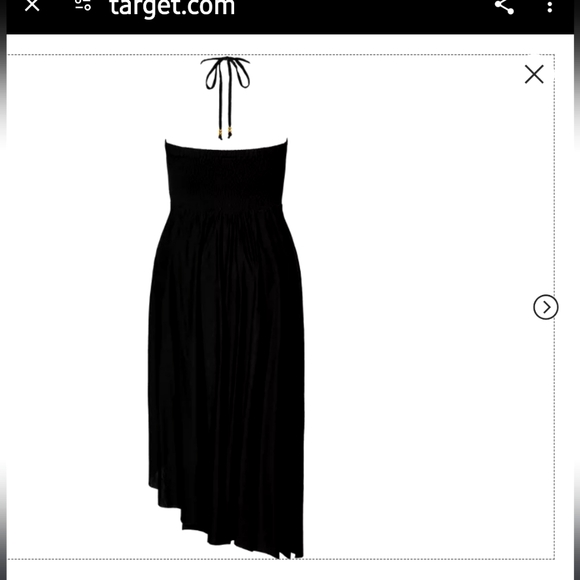 Woman's  plus size halter maxi dress ( blleck) - Picture 4 of 5